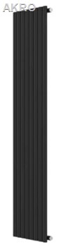 Grzejnik pionowy INVENA V10 1800x480 czarny